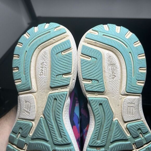 Women’s Brooks Ghost 15 Purple Blue Sneakers Running Shoes 10 Empower Her - Picture 14 of 15